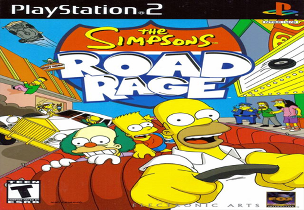 The simpsons road rage pc